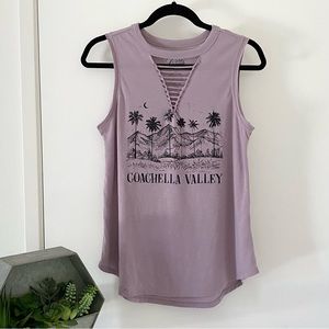 NWOT “Coachella Valley” Graphic Tank | S